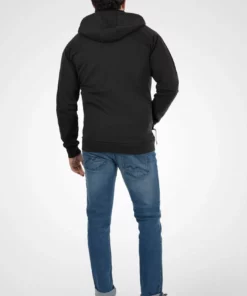 Solid SDGELBERT - Sweat à Capuche Zippé - Black -Élégance Boutique 3c2b42bd7018451797466cdcb3ff06d0