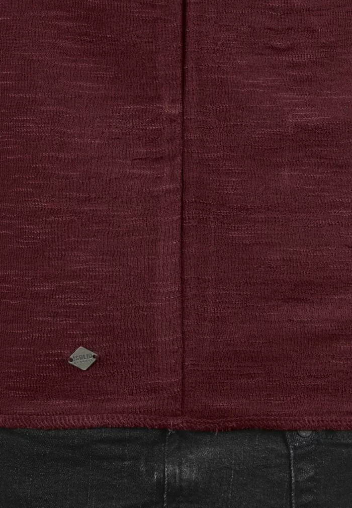 Solid SDDON - Sweatshirt - Wine Red 5 Solid SDDON - Sweatshirt - Wine Red – Image 5