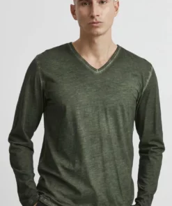 Solid SDCORNELIO - T-shirt à Manches Longues - Climbing Ivy