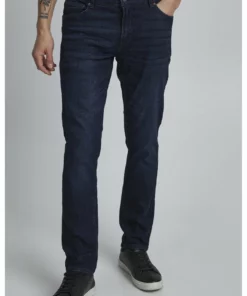 Solid SDJOY BLUE 202 - Jean Slim - Dark Blue Denim