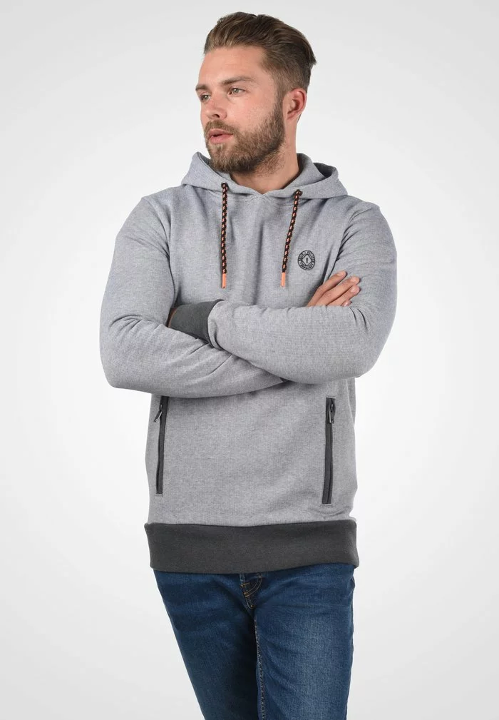 Solid SDRAFFA - Sweat à Capuche - Grey Melange 1 Solid SDRAFFA - Sweat à Capuche - Grey Melange