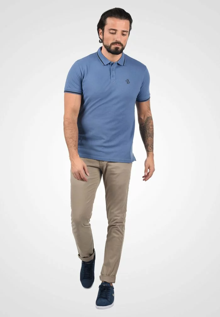 Solid SDTEE - Polo - Federal Bl 2 Solid SDTEE - Polo - Federal Bl – Image 2