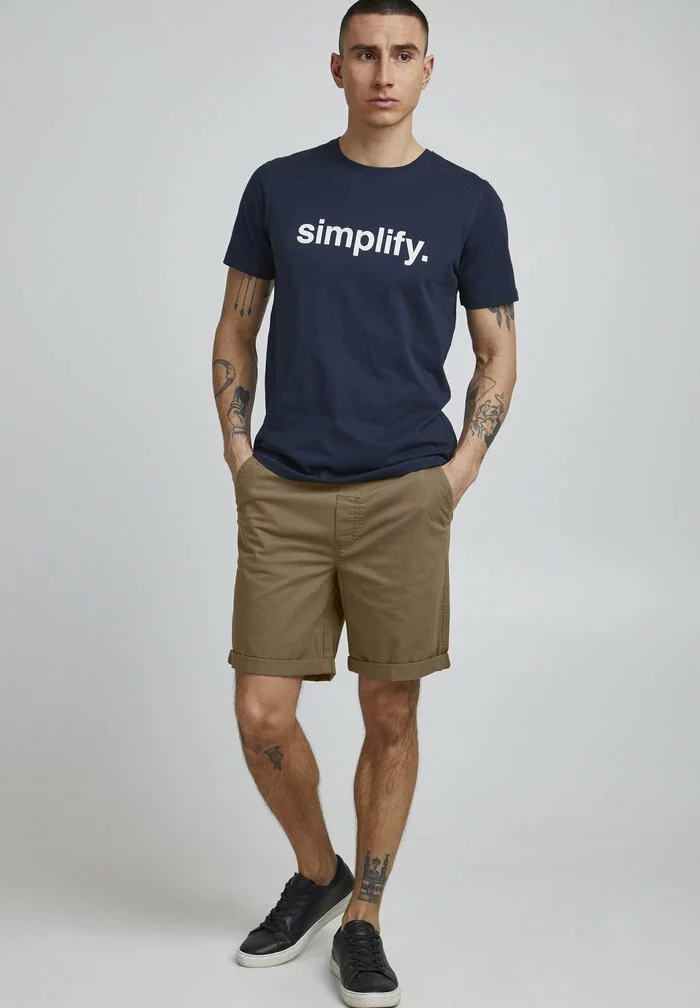 Solid JACOB JIM - Short - Khaki 2 Solid JACOB JIM - Short - Khaki – Image 2