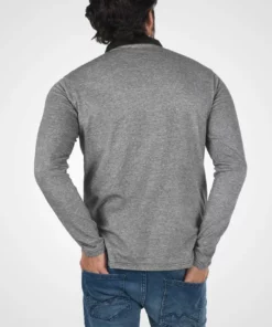 Solid SDPANTOS - Polo - Black Melange -Élégance Boutique 40e5da76650145a5b7682150658cd595