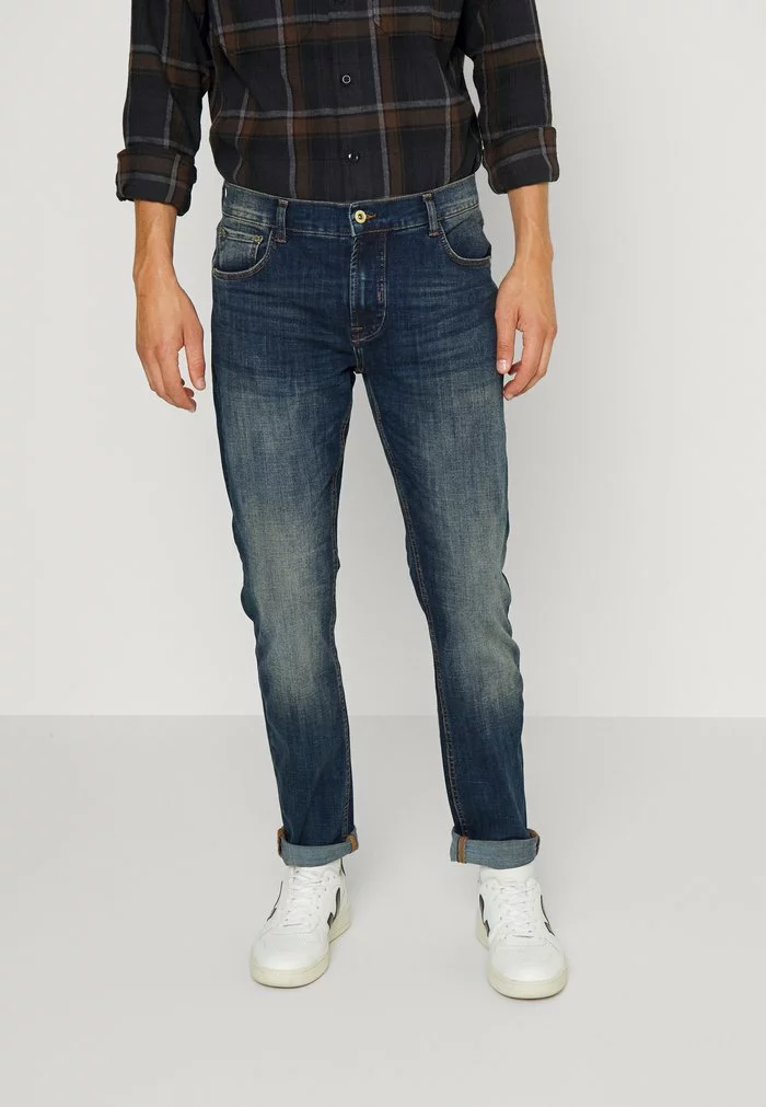 Solid SDTOMY JOY POWEFLEX+ 21105829 - Jean Slim - Middle Blue Denim 1 Solid SDTOMY JOY POWEFLEX+ 21105829 - Jean Slim - Middle Blue Denim