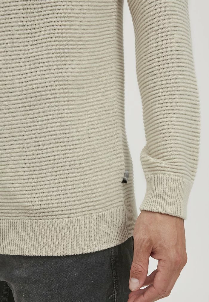 Solid SDNICHOLAS - Pullover - Oatmeal 5 Solid SDNICHOLAS - Pullover - Oatmeal – Image 5