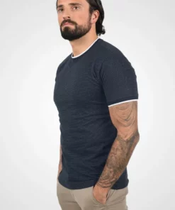 Solid SDSAUL - T-shirt Imprimé - Insignia Blue