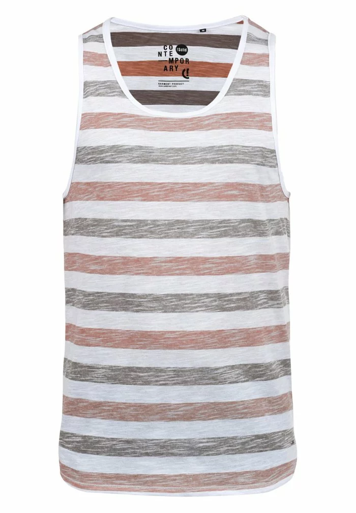 Solid SDMENDE - Débardeur - Orange Rus 3 Solid SDMENDE - Débardeur - Orange Rus – Image 3