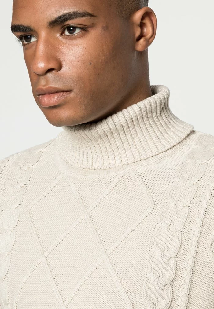 Solid SDTERENCE 21105731 - Pullover - Oatmeal 5 Solid SDTERENCE 21105731 - Pullover - Oatmeal – Image 5