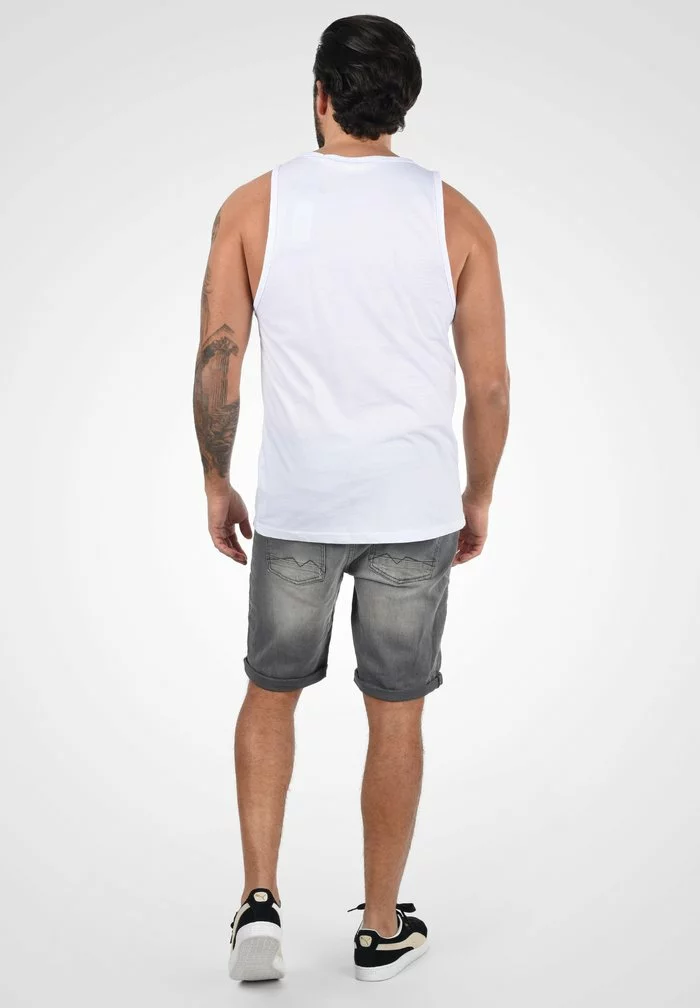 Solid SDMASIL - Débardeur - White 3 Solid SDMASIL - Débardeur - White – Image 3
