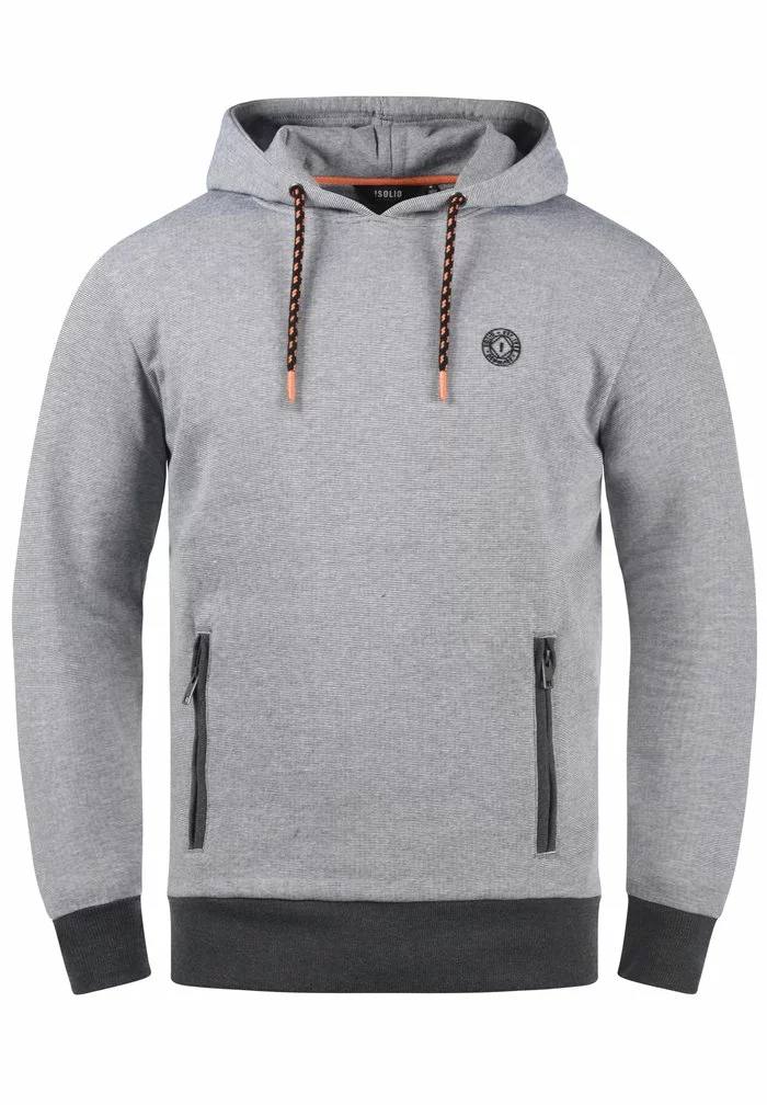 Solid SDRAFFA - Sweat à Capuche - Grey Melange 5 Solid SDRAFFA - Sweat à Capuche - Grey Melange – Image 5