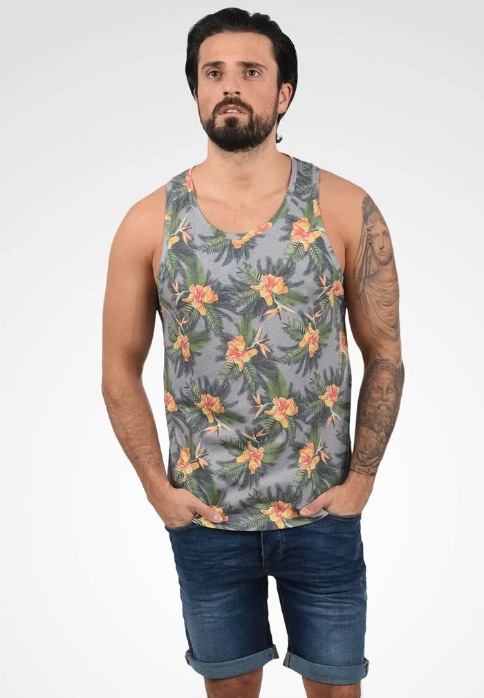 Solid SDFAIZ - Débardeur - Dark Grey 1 Solid SDFAIZ - Débardeur - Dark Grey