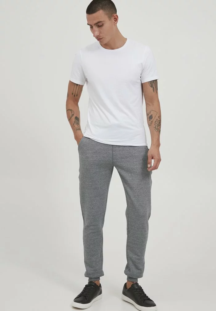 Solid SDNAFADO - Pantalon De Survêtement - Dark Grey Melange 2 Solid SDNAFADO - Pantalon De Survêtement - Dark Grey Melange – Image 2