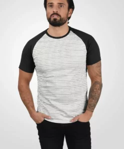 Solid SDSTEN - T-shirt Imprimé - Black