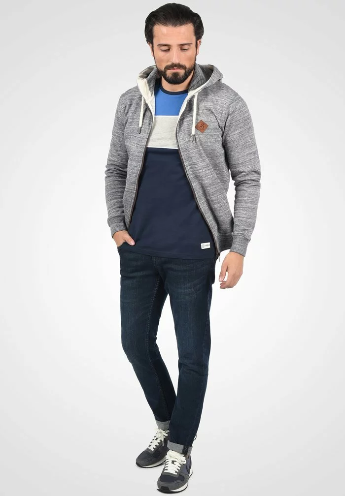 Solid CODY - T-shirt Imprimé - Insignia Blue 4 Solid CODY - T-shirt Imprimé - Insignia Blue – Image 4