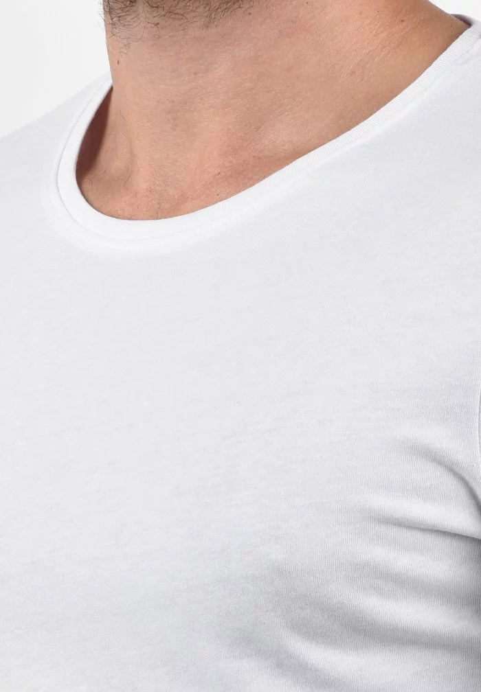 Solid SDBASAL - T-shirt à Manches Longues - White 3 Solid SDBASAL - T-shirt à Manches Longues - White – Image 3