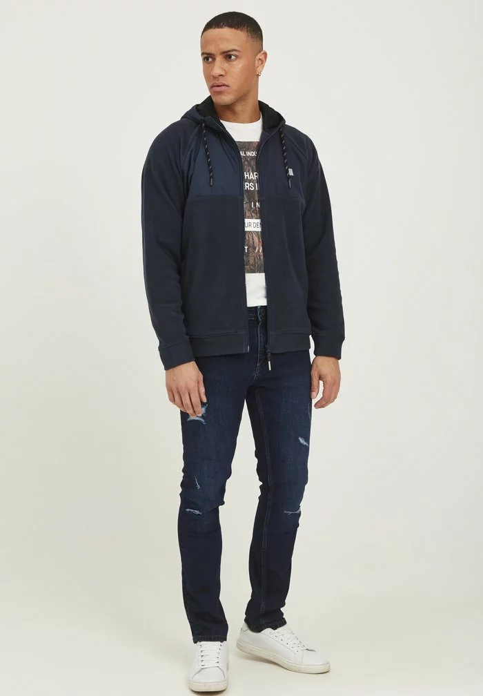 Solid SDOLAV - Veste Polaire - Blue 2 Solid SDOLAV - Veste Polaire - Blue – Image 2