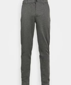 Solid SDDAVE BARRO - Pantalon Classique - Medium Grey Melange -Élégance Boutique 4d44cbbb42ca4fd5b540b2195df9ecb5