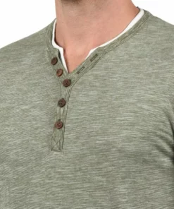 Solid SDBELAGOS - T-shirt à Manches Longues - Dusty Olive -Élégance Boutique 4deebd9c9cd944b080524f551bfc58ca