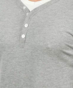 Solid SDDORIANO - T-shirt à Manches Longues - Light Grey -Élégance Boutique 4e81fdfd787f4e509666795c75001d43