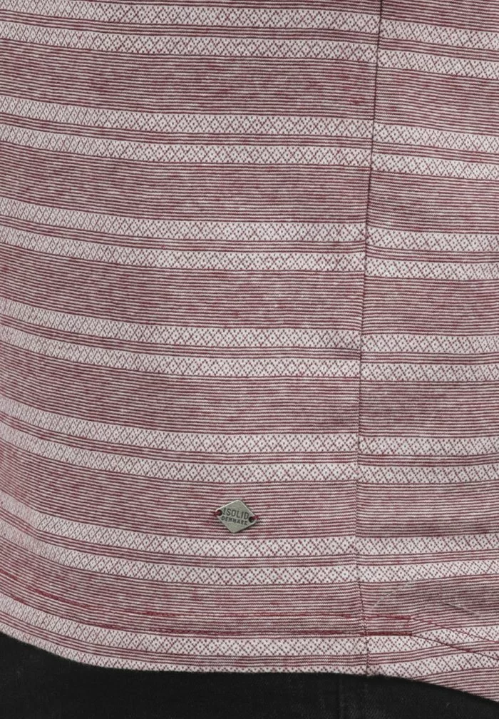 Solid SDFIDEL - T-shirt Imprimé - Bordeaux 4 Solid SDFIDEL - T-shirt Imprimé - Bordeaux – Image 4