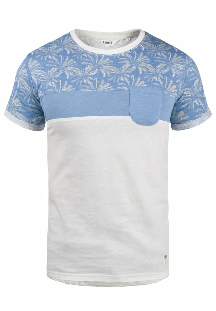 Solid SDFLORIAN - T-shirt Imprimé - Sky Blue 4 Solid SDFLORIAN - T-shirt Imprimé - Sky Blue – Image 4