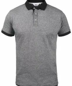 Solid PANOS - Polo - Black Melange -Élégance Boutique 4f4be3d35bb2477ebaf4d2109a1206c3