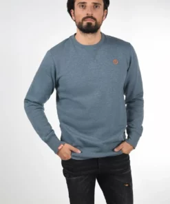 Solid SDBENN - Sweatshirt - Grey/blue