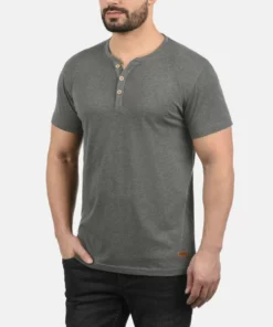 Solid SDVOLKER - T-shirt Basique - Grey Melange