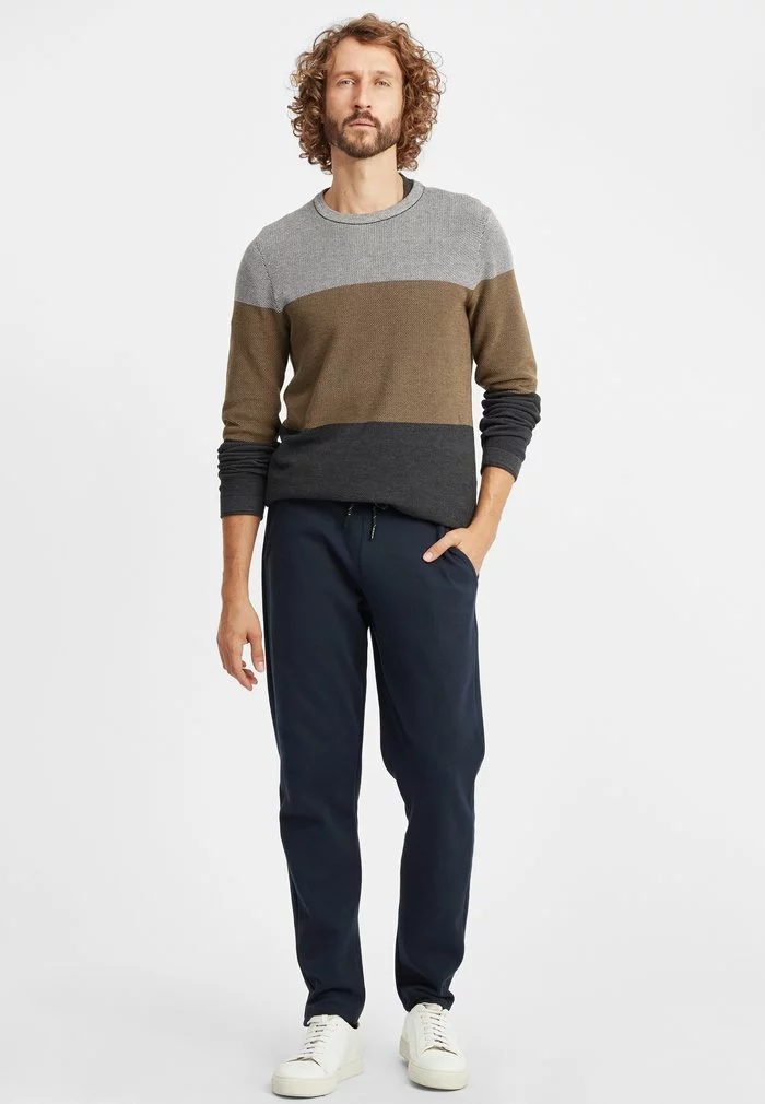 Solid SDTELMO - Pantalon Classique - Insignia Blue 2 Solid SDTELMO - Pantalon Classique - Insignia Blue – Image 2