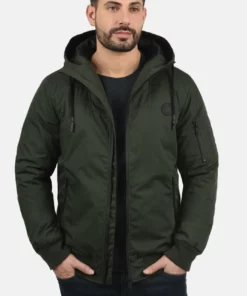 Promos Solid Magasin 46 Solid SDTILLY - Veste Coupe-vent - Olive