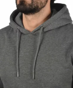 Solid SDBERT - Sweat à Capuche - Grey Melange -Élégance Boutique 51b745a7394a4b9d94374244a8b81c84