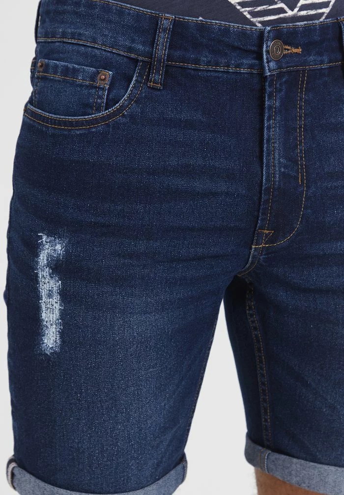 Solid SDNOYTON - Short En Jean - Dark Blue Denim 4 Solid SDNOYTON - Short En Jean - Dark Blue Denim – Image 4