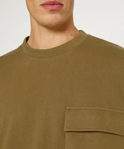 Solid VARDEN CREWNECK - Sweatshirt - Kangaroo -Élégance Boutique 5285b862b2d14a43912bf42dab7a4b02