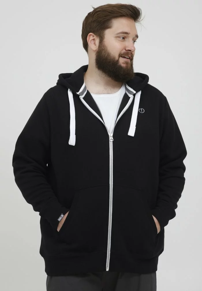 Solid SDBENNZIP BT - Sweat à Capuche Zippé - Black 1 Solid SDBENNZIP BT - Sweat à Capuche Zippé - Black