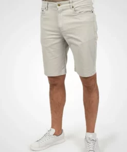 Solid SDSHORTS - Short En Jean - Light Grey