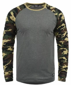 Solid SDCAJUS - T-shirt à Manches Longues - Grey Melange -Élégance Boutique 52f32ea7421a4957b0a13b4d93c5b544