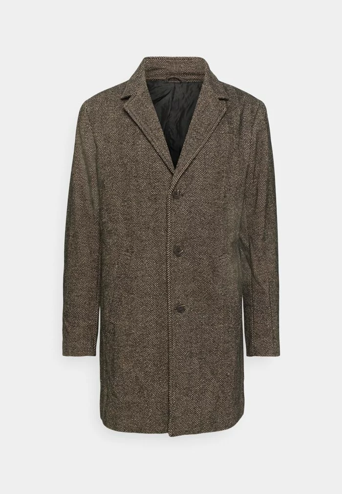 Solid SDTAVE HERRINGBONE COAT 21105919 - Manteau Classique - Black 6 Solid SDTAVE HERRINGBONE COAT 21105919 - Manteau Classique - Black – Image 6