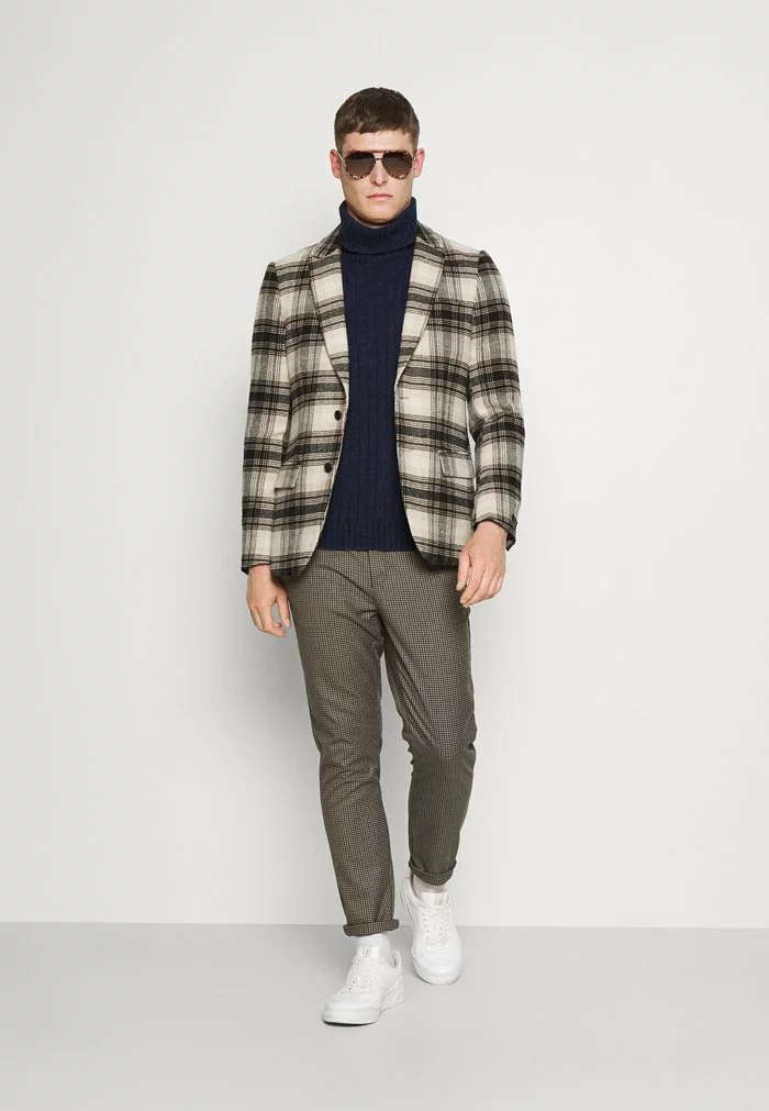 Solid VAUGHN - Pullover - Insignia Blue Melange 2 Solid VAUGHN - Pullover - Insignia Blue Melange – Image 2