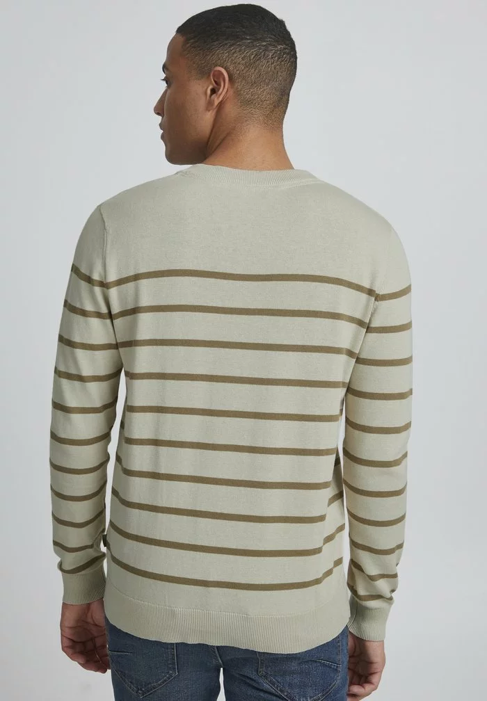 Solid BRICE - Pullover - Oatmeal 3 Solid BRICE - Pullover - Oatmeal – Image 3