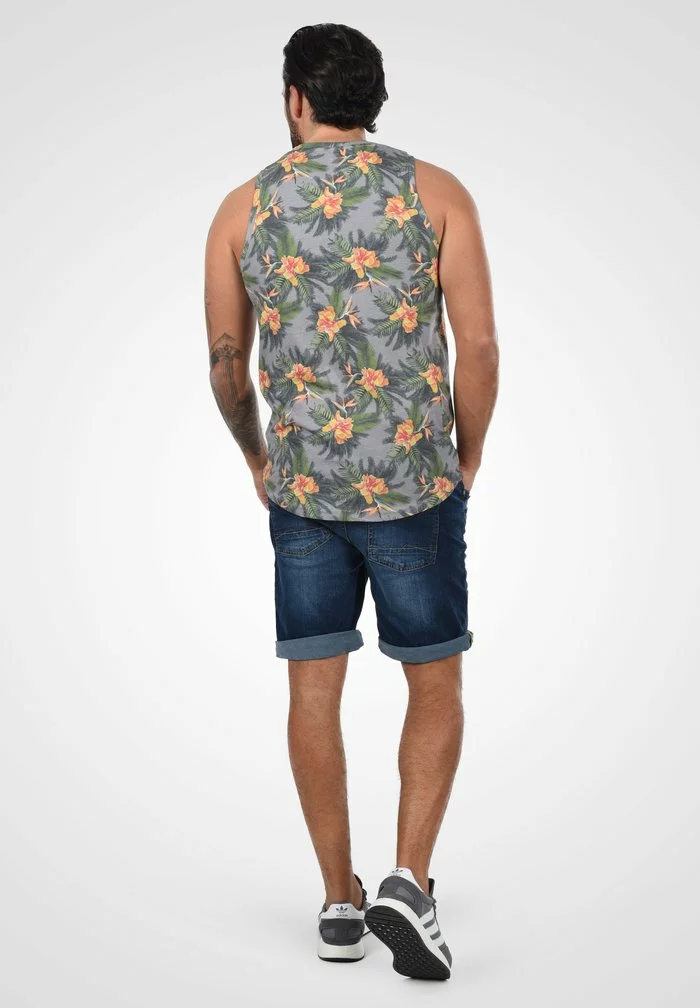 Solid SDFAIZ - Débardeur - Dark Grey 3 Solid SDFAIZ - Débardeur - Dark Grey – Image 3