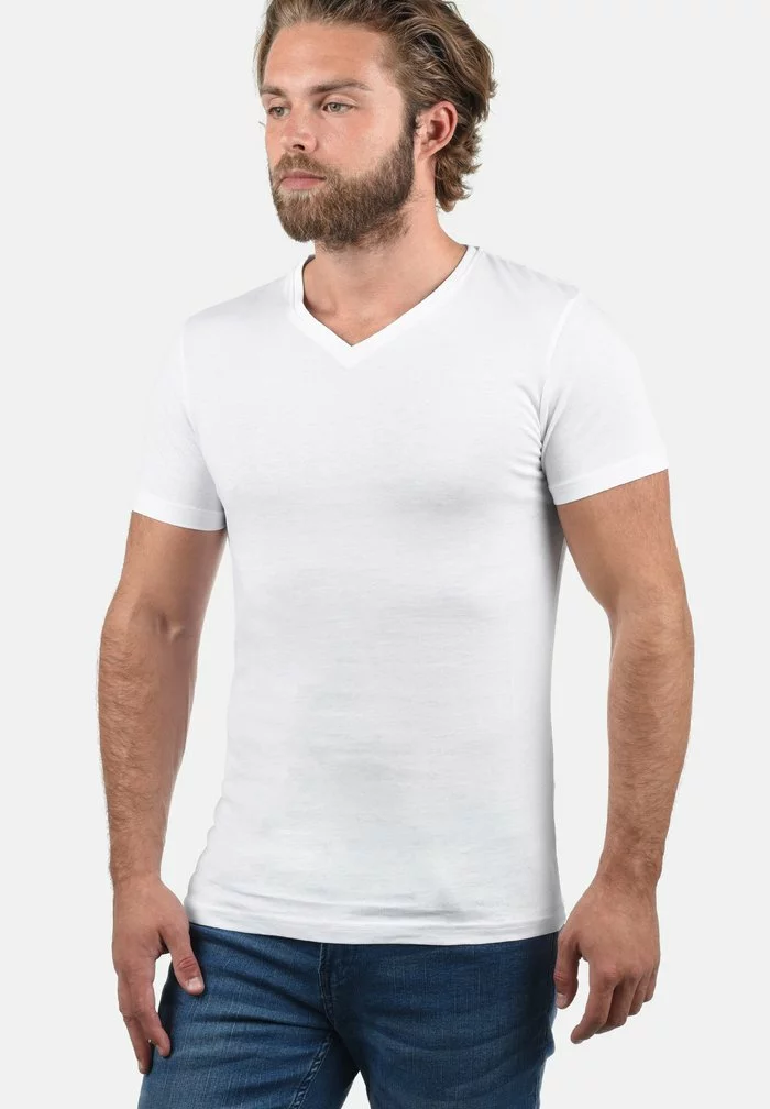 Solid SDPORTUS - T-shirt Basique - White 1 Solid SDPORTUS - T-shirt Basique - White