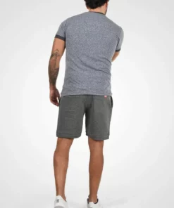 Solid SDBENNSHORTS - Short - Grey Melange -Élégance Boutique 5535576b59ab4c508d9725b8757f06d3
