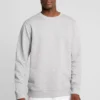 Solid MORGAN CREW - Sweatshirt - Light Grey