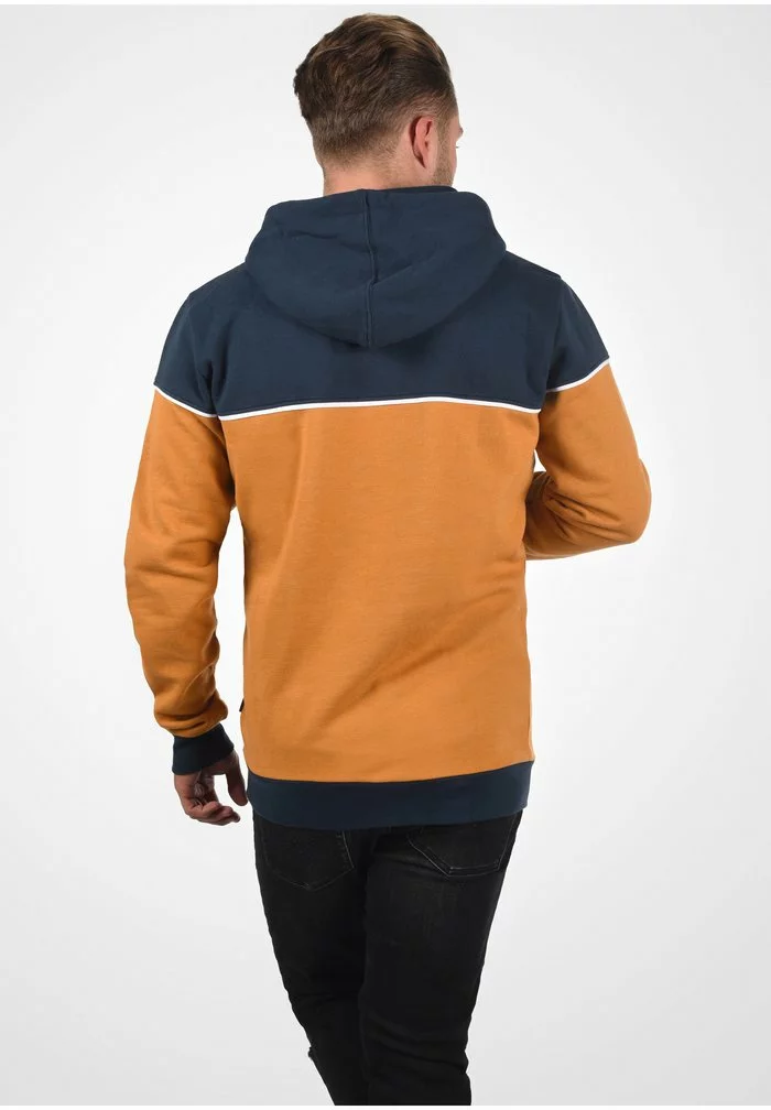 Solid SDDEBERT - Sweat à Capuche - Insignia Blue 3 Solid SDDEBERT - Sweat à Capuche - Insignia Blue – Image 3