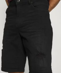 Solid SDREGULAR - Short En Jean - Black -Élégance Boutique 558671dd55bc42e9a6d168f6216f1e02