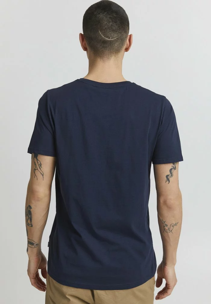 Solid T-shirt Imprimé - Insignia Blue 3 Solid T-shirt Imprimé - Insignia Blue – Image 3
