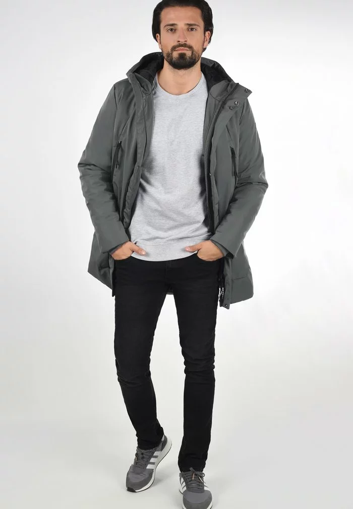 Solid SDRAPHO - Parka - Iron Gate 2 Solid SDRAPHO - Parka - Iron Gate – Image 2