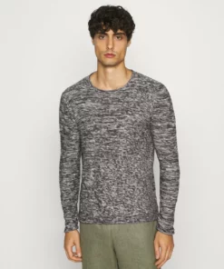 Solid ONECK - Pullover - Black