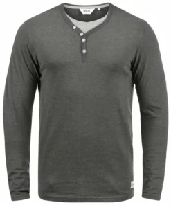 Solid SDDORIANO - T-shirt à Manches Longues - Grey 8 Solid SDDORIANO - T-shirt à Manches Longues - Grey -Élégance Boutique 5899d483c75e4f83b49a50cf3617d63d